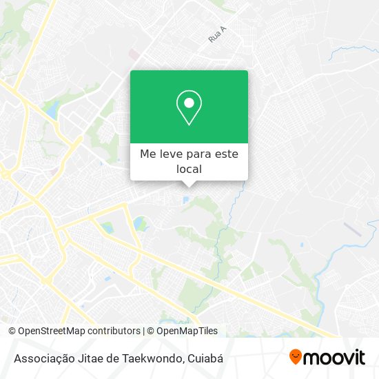 Associação Jitae de Taekwondo mapa