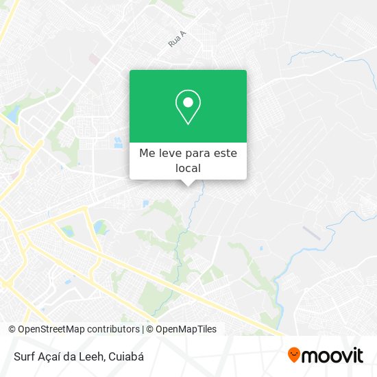 Surf Açaí da Leeh mapa