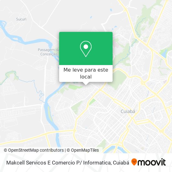 Makcell Servicos E Comercio P/ Informatica mapa