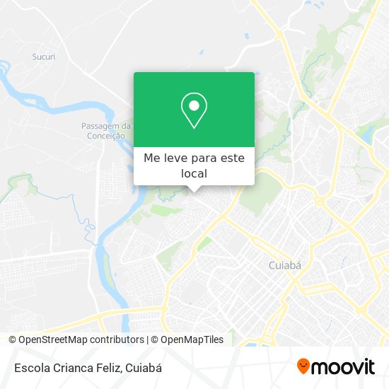 Escola Crianca Feliz mapa