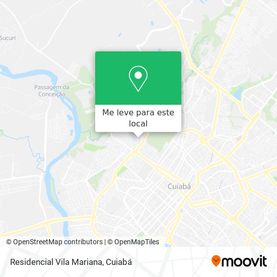 Residencial Vila Mariana mapa