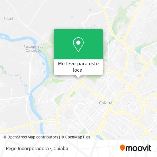 Rege Incorporadora - mapa