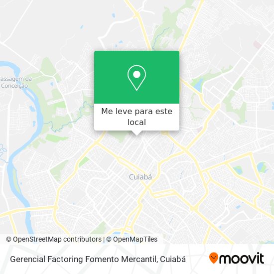 Gerencial Factoring Fomento Mercantil mapa