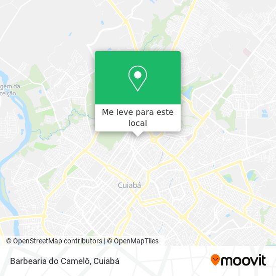 Barbearia do Camelô mapa