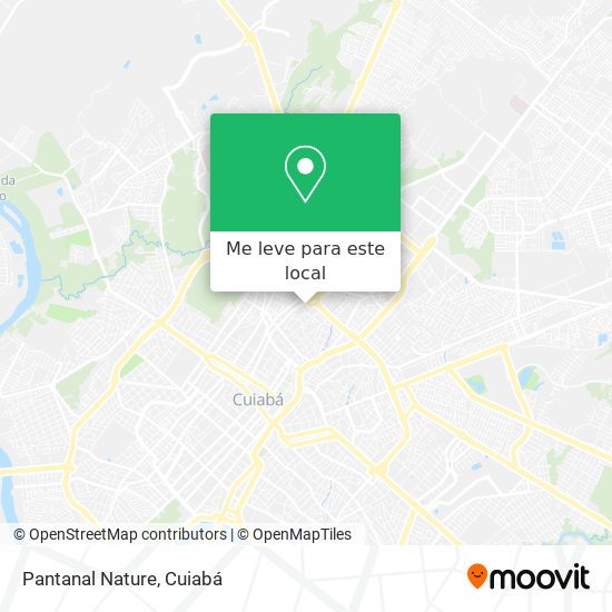 Pantanal Nature mapa