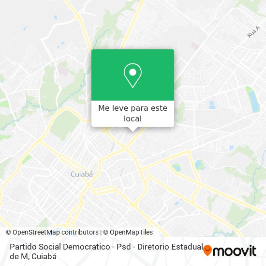 Partido Social Democratico - Psd - Diretorio Estadual de M mapa