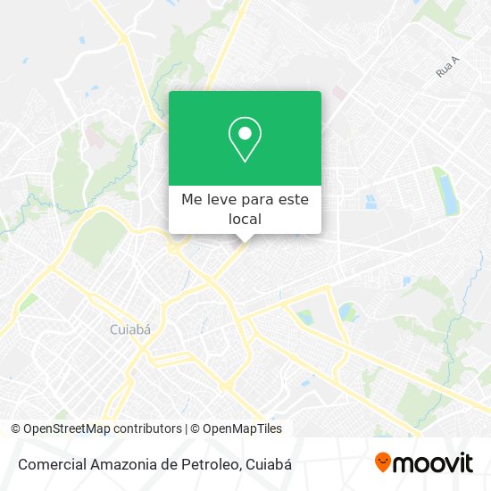 Comercial Amazonia de Petroleo mapa