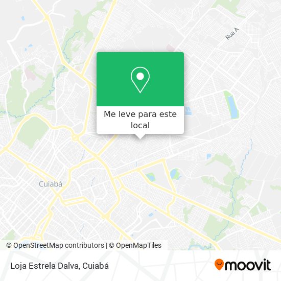 Loja Estrela Dalva mapa