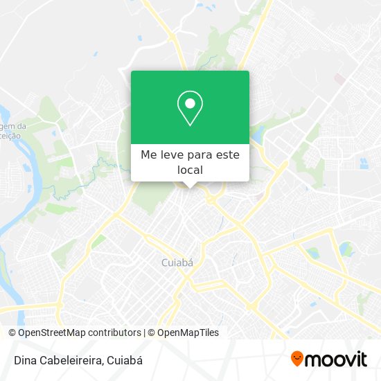Dina Cabeleireira mapa