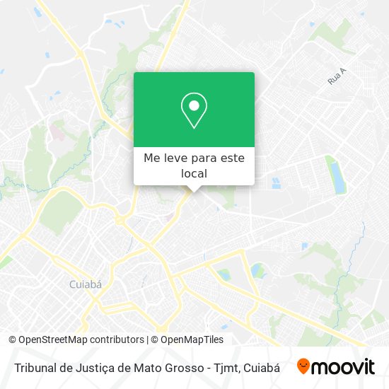 Tribunal de Justiça de Mato Grosso - Tjmt mapa