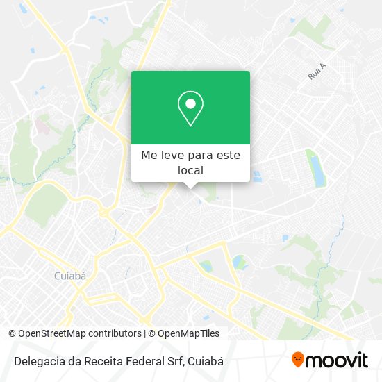 Delegacia da Receita Federal Srf mapa