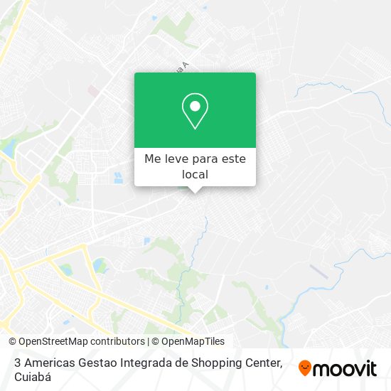 3 Americas Gestao Integrada de Shopping Center mapa