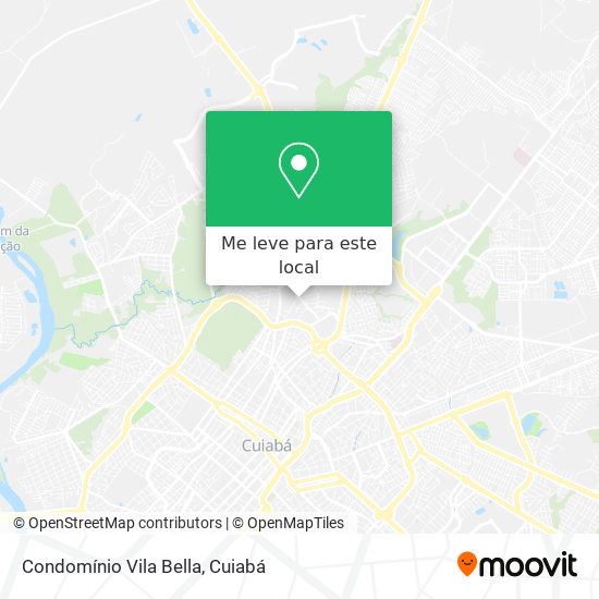 Condomínio Vila Bella mapa