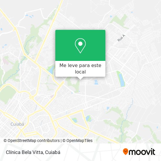 Clínica Bela Vitta mapa