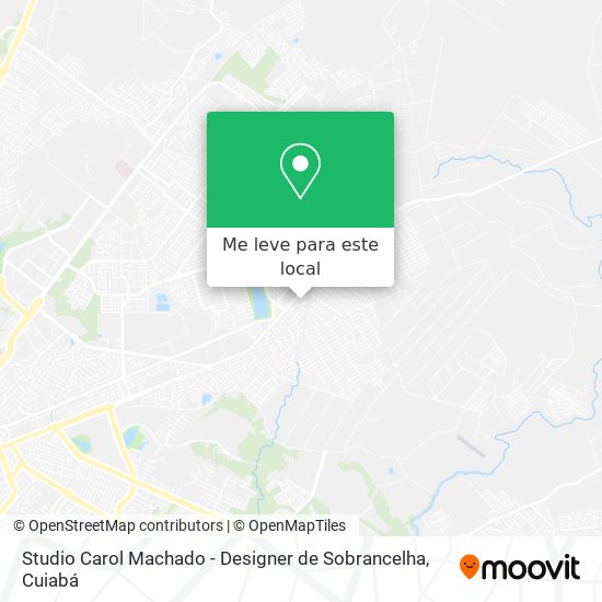 Studio Carol Machado - Designer de Sobrancelha mapa