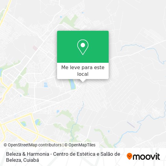 Beleza & Harmonia - Centro de Estética e Salão de Beleza mapa