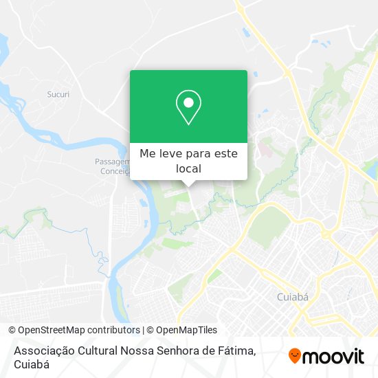 Associação Cultural Nossa Senhora de Fátima mapa