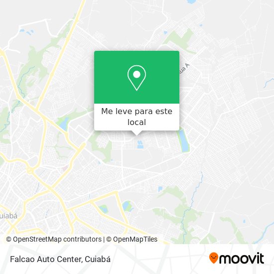 Falcao Auto Center mapa
