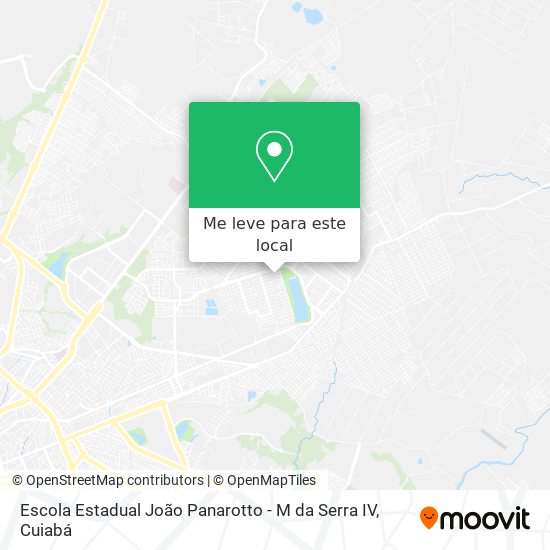 Escola Estadual João Panarotto - M da Serra IV mapa