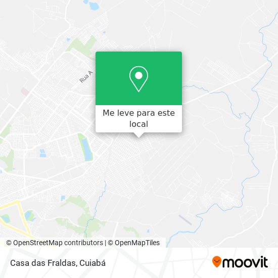 Casa das Fraldas mapa