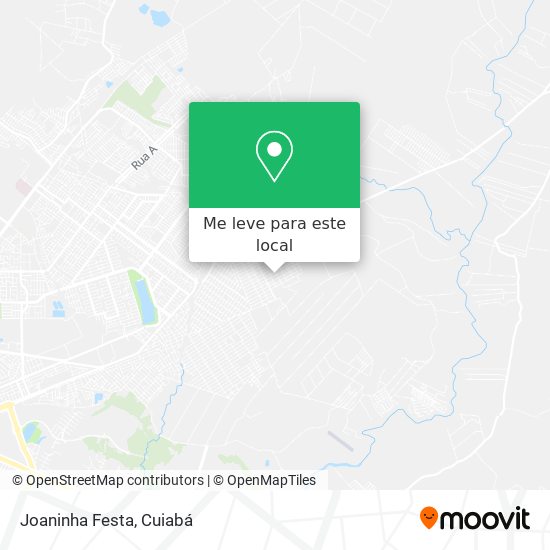 Joaninha Festa mapa