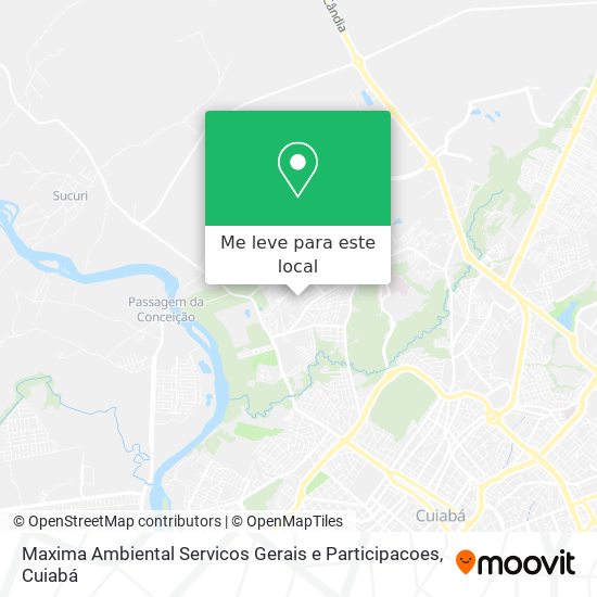 Maxima Ambiental Servicos Gerais e Participacoes mapa
