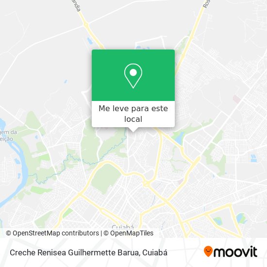 Creche Renisea Guilhermette Barua mapa