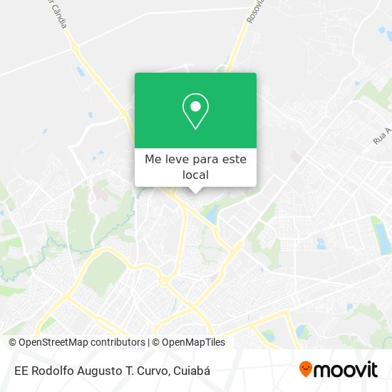 EE Rodolfo Augusto T. Curvo mapa