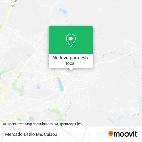 Mercado Estilo Me mapa