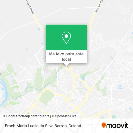 Emeb Maria Lucila da Silva Barros mapa
