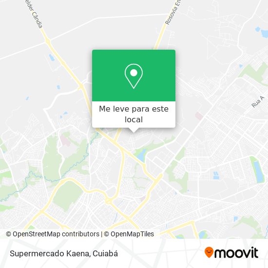 Supermercado Kaena mapa