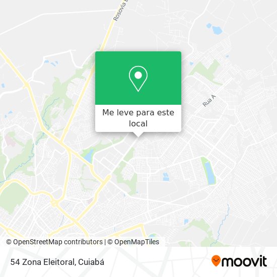 54 Zona Eleitoral mapa