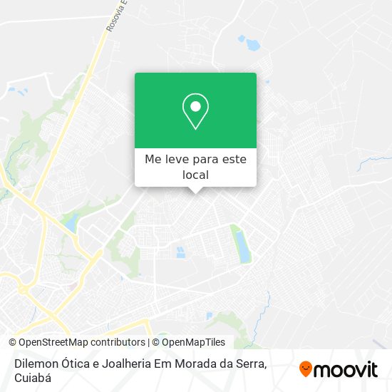 Dilemon Ótica e Joalheria Em Morada da Serra mapa