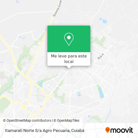 Itamarati Norte S / a Agro Pecuaria mapa