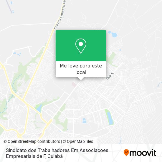 Sindicato dos Trabalhadores Em Associacoes Empresariais de F mapa