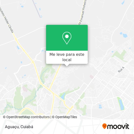 Aguaçu mapa