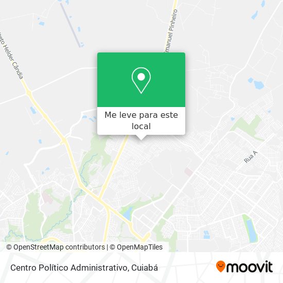 Centro Político Administrativo mapa