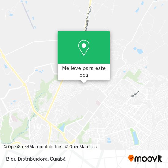 Bidu Distribuidora mapa