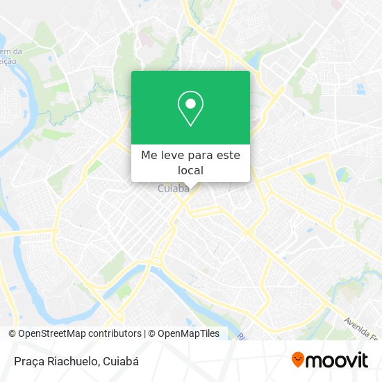 Praça Riachuelo mapa