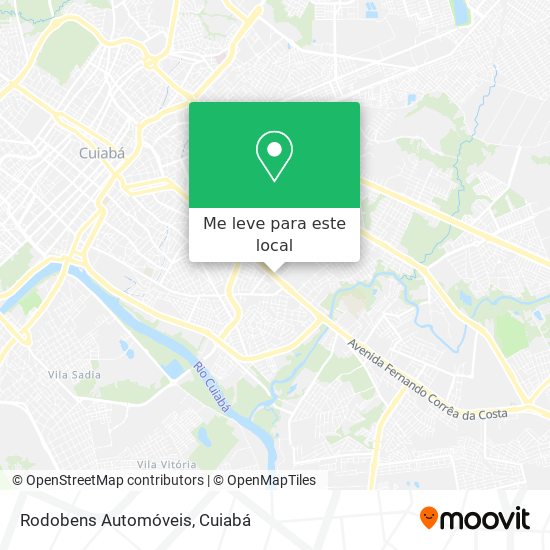 Rodobens Automóveis mapa