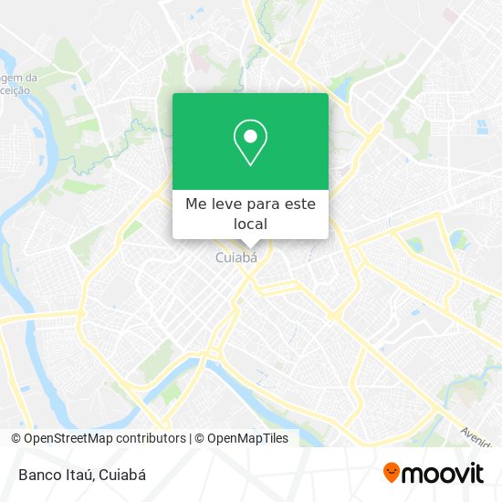 Banco Itaú mapa
