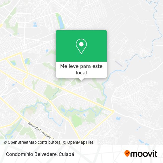 Condomínio Belvedere mapa