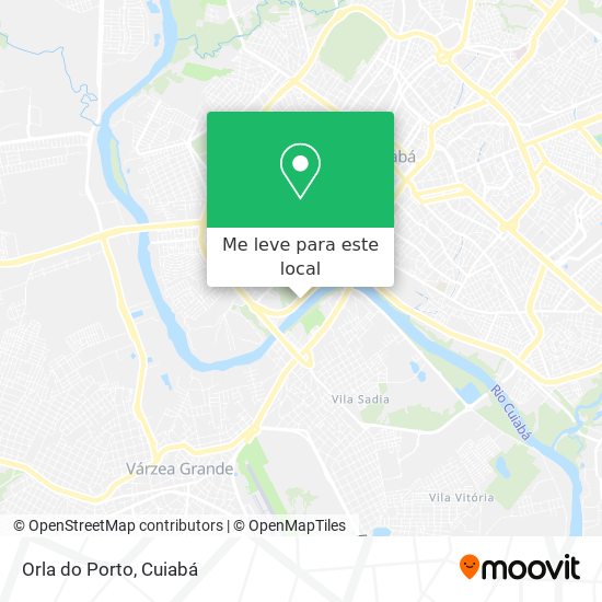 Orla do Porto mapa
