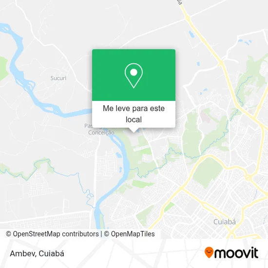 Ambev mapa