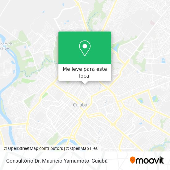 Consultório Dr. Maurício Yamamoto mapa