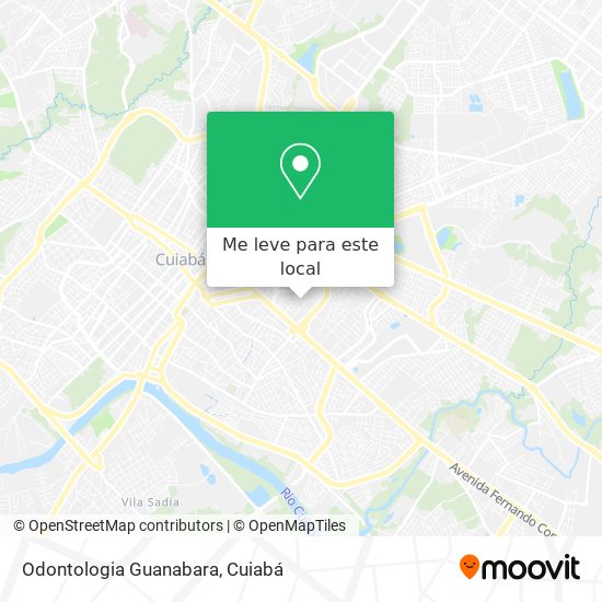 Odontologia Guanabara mapa