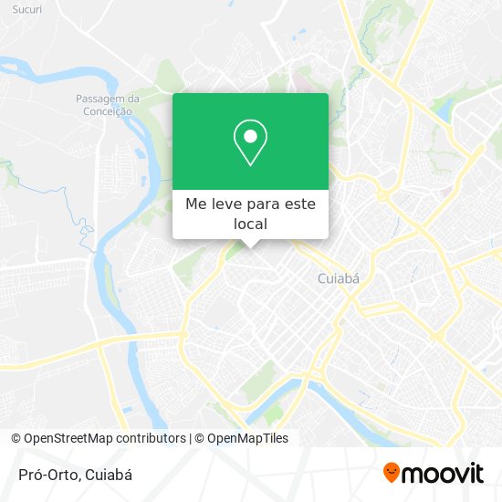 Pró-Orto mapa