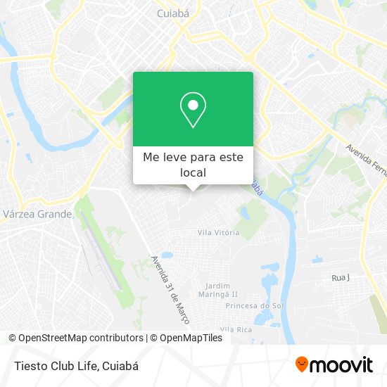 Tiesto Club Life mapa