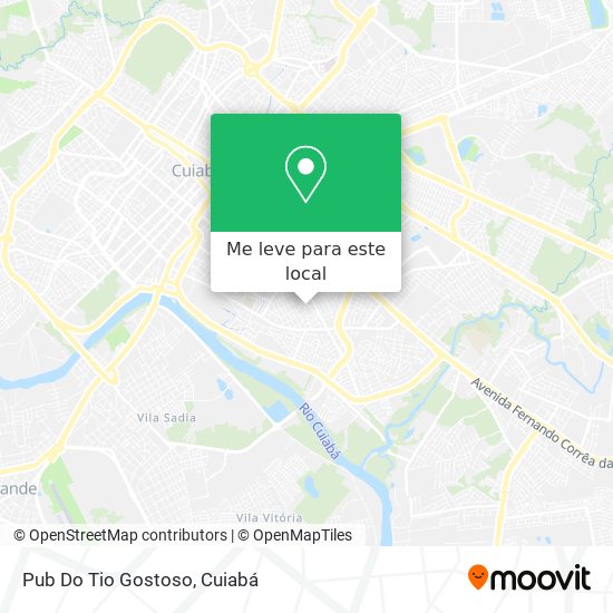 Pub Do Tio Gostoso mapa