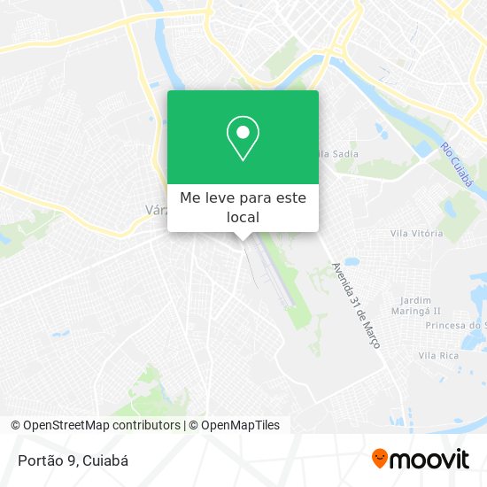 Portão 9 mapa